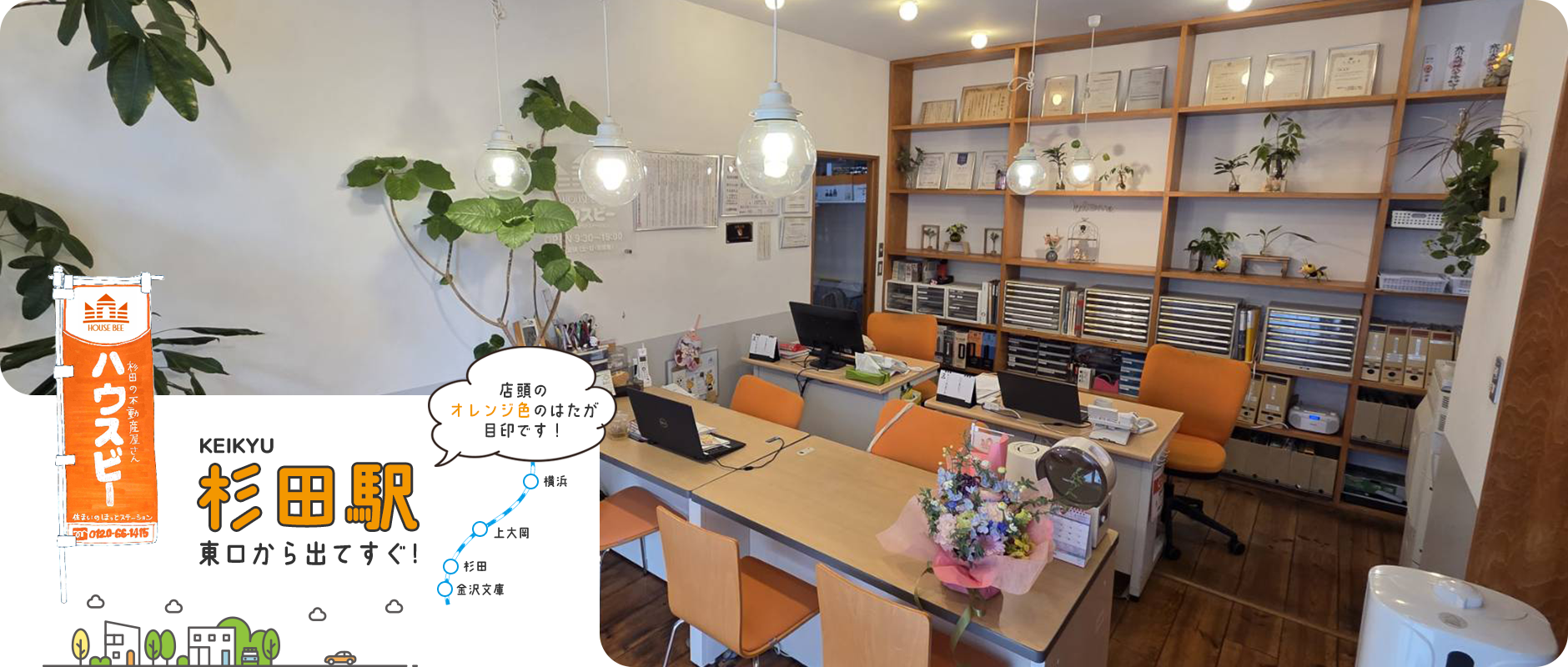 杉田の不動産屋さん ハウスビー